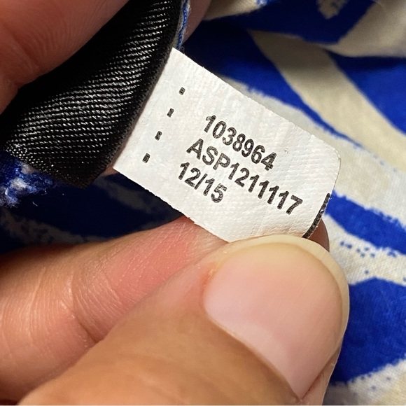 Lane Bryant Maxi Dress Blue White Size 18/20 - Picture 9 of 10